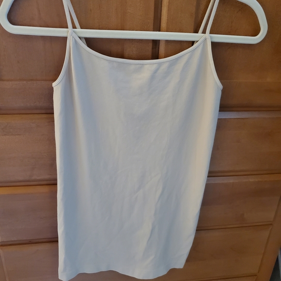 Nikibiki Cream Beige Spaghetti Strap Tank Top - Picture 1 of 4